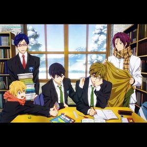 Free Iwatobi big Poster!